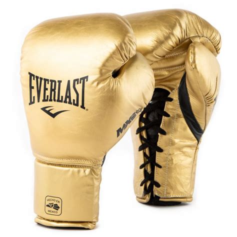 Everlast MX2 Pro Limited Edition Gold Boxing Gloves Celebrate Mexicos World Champion Boxers