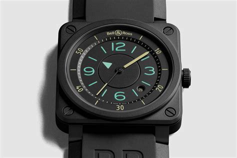 All components are factory original. Pre-Baselworld 2019 - Bell & Ross BR 03-92 Bi-Compass ...