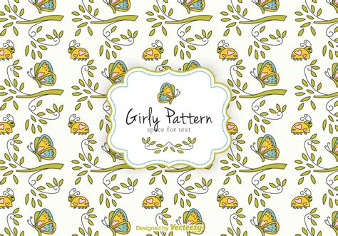 Girly Pattern Vector Download Free Vector Art Stock Graphics And Images