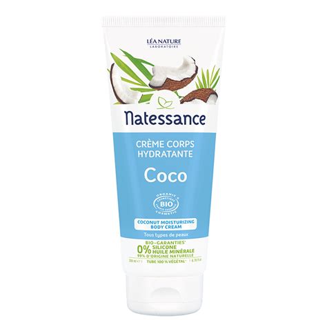 Crème Corps Hydratante Coco Bio 200ml ǀ Natessance
