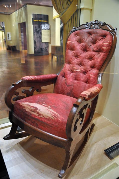 Lincoln S Chair From Ford S Theater Henry Ford Museum De Flickr
