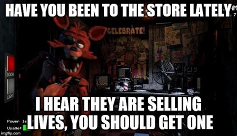 Freddys At Foxy Five Nights Meme