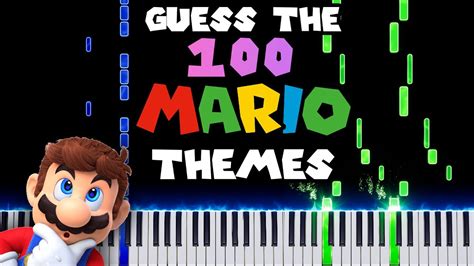 Ultimate Mario Music Quiz Guess 100 Mario Songs Youtube