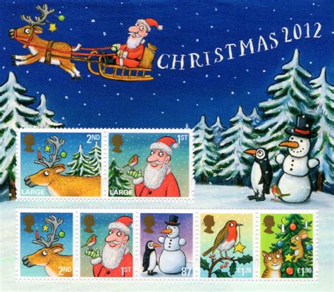 Christmas 2012 2012 Collect Gb Stamps