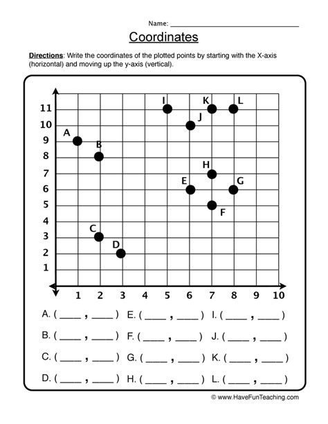 Graphing Worksheets Have Fun Teaching