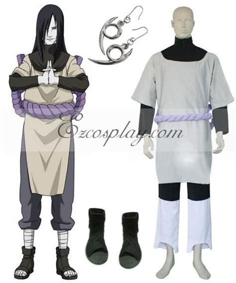 Naruto Orochimaru Cosplay Costume Set E001 In Anime Costumes From