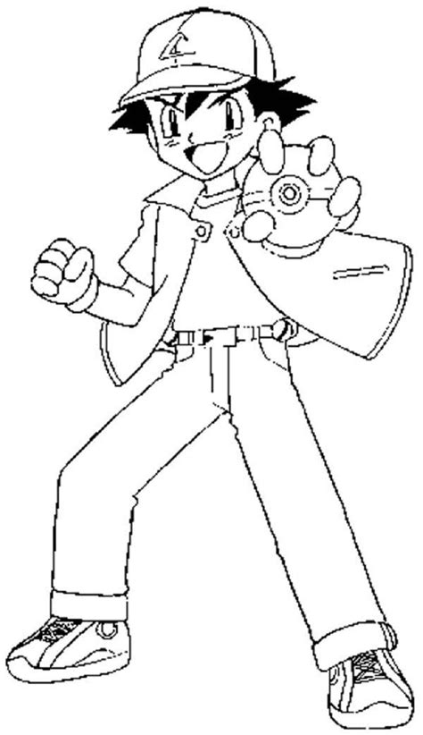 See them near the bottom of this page. pokemon coloring pages ash | Dibujos, Ash de pokemon ...
