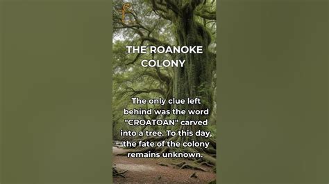 The Vanished Colony Roanokes Mysterious Disappearance Roanokecolony