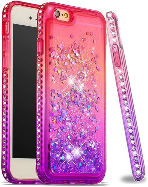 Isadenser Iphone 6 Case Iphone 6s Glitter Case Gradient Quicksand