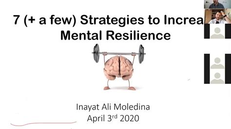 7 Strategies To Increase Mental Resilience Youtube