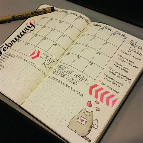 9 Bullet Journal Monthly Spread Ideas Worth Coping Craftsonfire