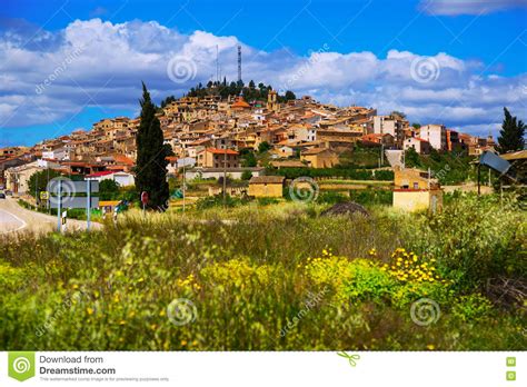 General View Of Calaceite Stock Photo Image Of Architectural 73332056