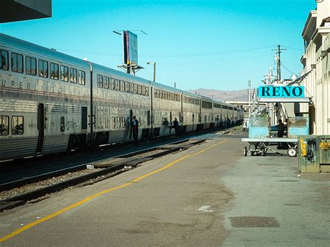 Reno Amtrak Station Photo Details The Western Nevada Historic