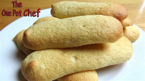 In fact, you can make them in five easy steps. The One Pot Chef Show: Savoiardi (Italian Sponge Finger Biscuits) - RECIPE