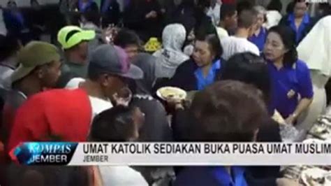 Sudah Tahun Ibu Ibu Katolik Di Jember Sediakan Menu Buka Puasa Untuk