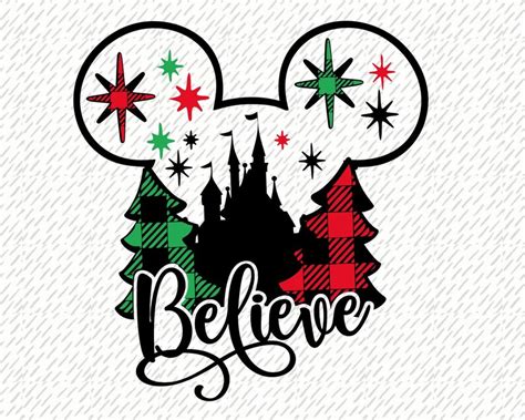 Disney Christmas svg Disney Christmas PNG Christmas svg | Etsy