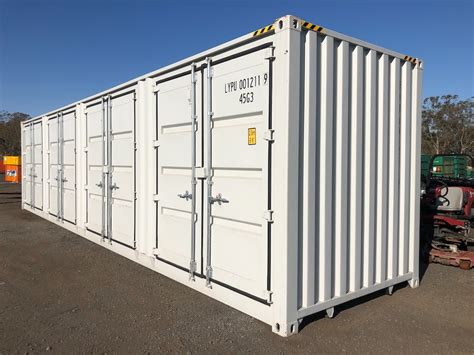 40ft High Cube Container 4 X Doors Excavation Equipment