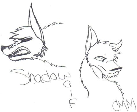 Shadow Wolf Headshots By Carmanmm Dirda On Deviantart