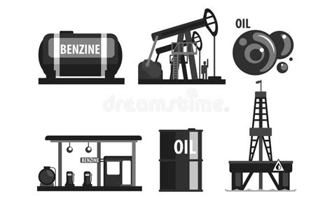 Production And Processing Milk Stages Set Of Vector Illustrations Stock