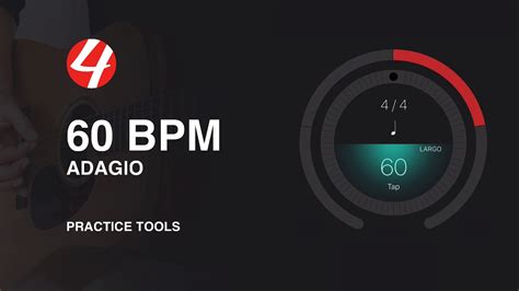 60 Bpm Beats Per Minute 44 Metronome Click Practice Track Music