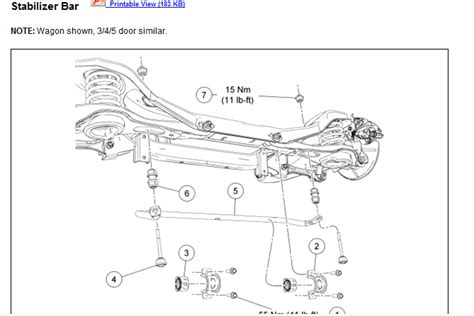 Ford Focus Rear Suspension Diagrams Qanda For 2007 2012 Models