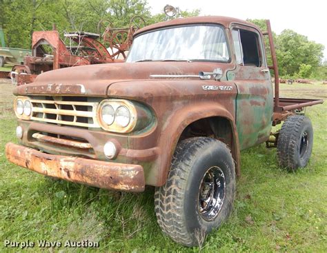 1959 Dodge Power Wagon 100 Pickup Truck Cab And Chassis In Spavinaw Ok