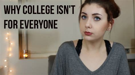 Why College Isn T For Everyone Youtube