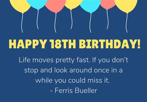 75 Incredible Happy 18th Birthday Messages And Sayings