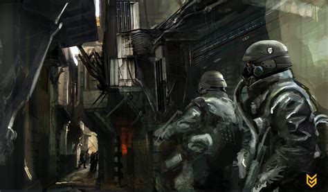 Wallpaper Digital Art Video Games Soldier Killzone Science