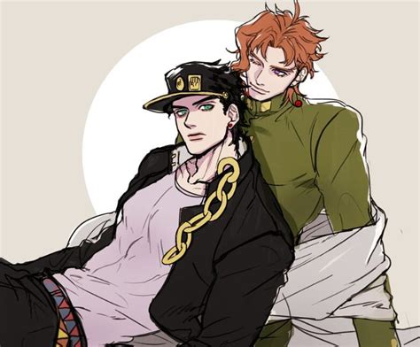 Jotaro X Kakyoin Фан арт Аниме Приключение