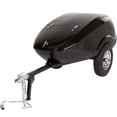 Serving as both a camping and cargo trailer, kwik kamp makes a camper trailer that is easy to tow and set up. Motorcycle Trailer Pull-Behind Hitch Cargo Storage Needs ...