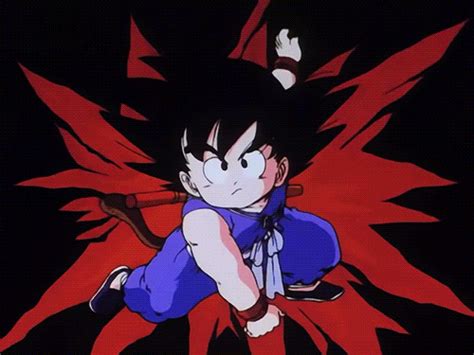 The dragon ball gt series is the shortest of the dragon ball series, consisting of only 64 episodes; Young Goku GIF | Dragon Ball Z/GT/Super | Pinterest | Goku ...