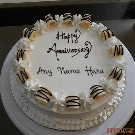 Try to give your happy anniversary message to your couple's friend, who knows they. Write Your Name on Happy Anniversary Cake Online