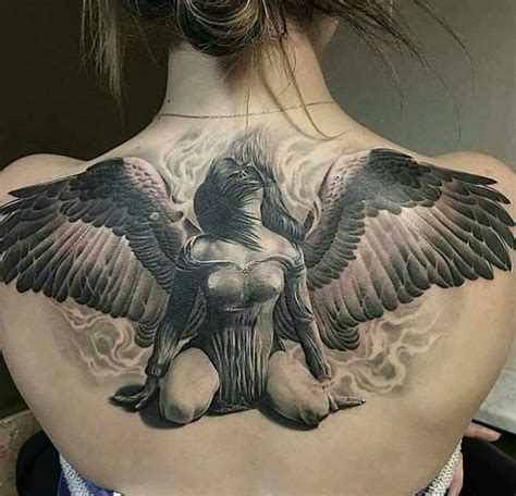 Beautiful Angel Tattoo Guardian Angel Tattoo Designs