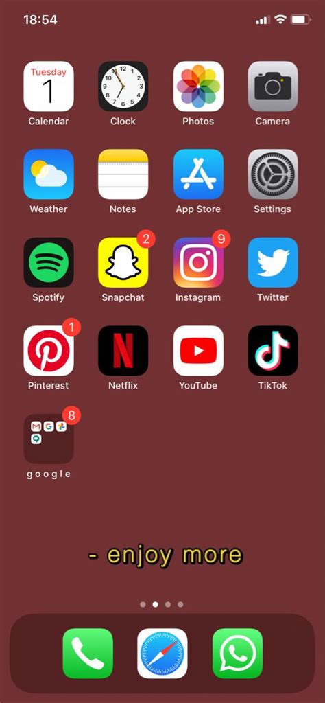 Idea Of How To Organize Your Apps Homescreen Iphone Organize Phone
