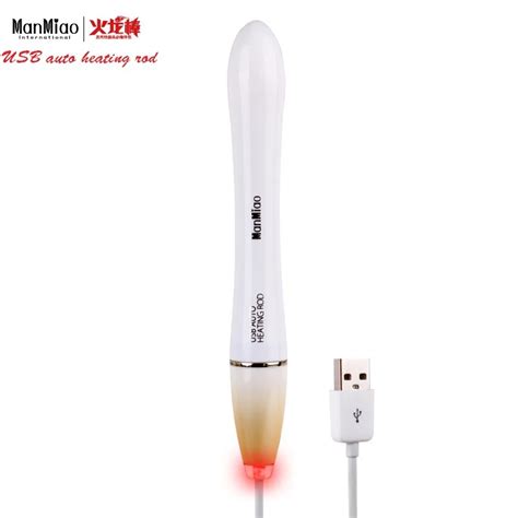 manmiao sex products auto usb heating rod for masturbators pocket pussy warmer male masturbation