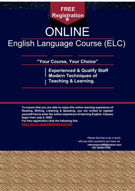 Online English Language Course Free Registration By Rehman Javad Issuu