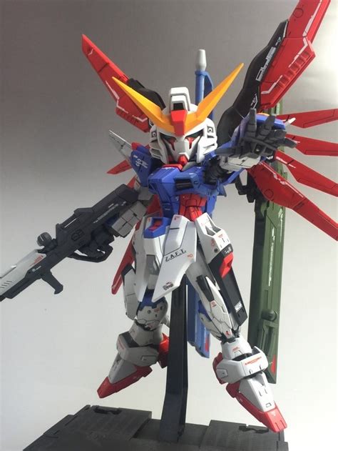 Gundam Guy Sd Mg Destiny Gundam Combined Build