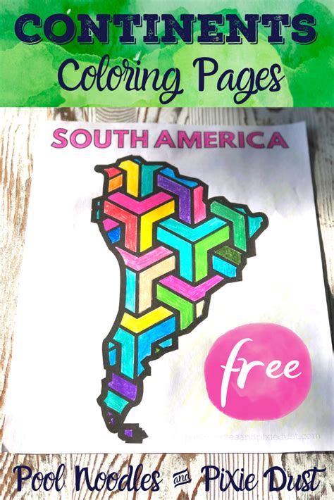 printable continent coloring pages thrifty homeschoolers