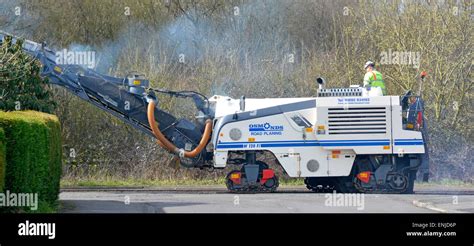 Road Resurfacing Machine Hi Res Stock Photography And Images Alamy