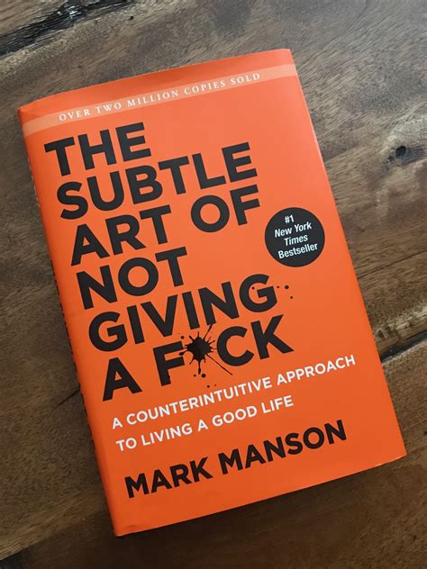Book Notes The Subtle Art Of Not Giving A Fuck By Ryan Hanley Medium