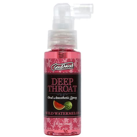 Good Head Deep Throat Spray Wild Watermelon 2 Oz