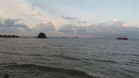 Balikpapan Bay Near Port Of Semayang Youtube