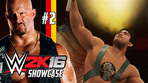 WWE 2K16 SHOWCASE PS4 02 Ricky Steamboat Vs Stunning Steve Austin