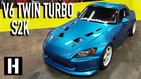 Twin Turbod And V6 Swapped S2000 Not Your Average S2k Youtube