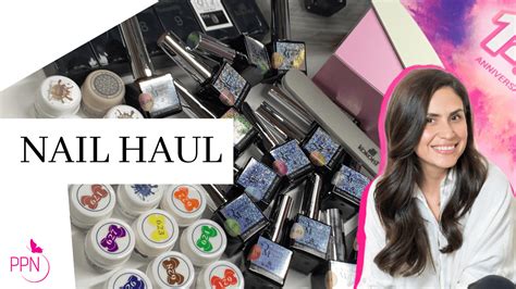 nail haul and unboxing japanese gel and efile goodies paola ponce nails