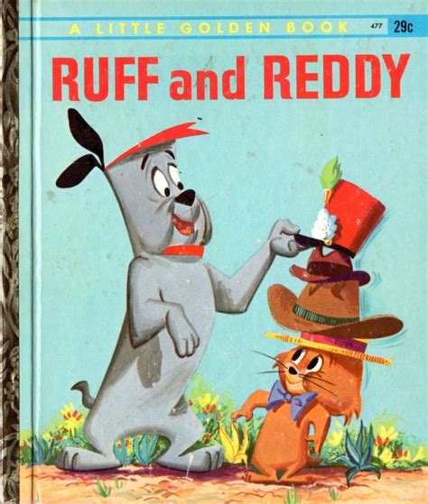 Ruff And Reddy Little Golden Books C 1959 Etsy