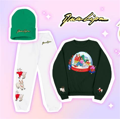 Dua Lipa Just Dropped A Holiday Merch Collection And Im Obsessed