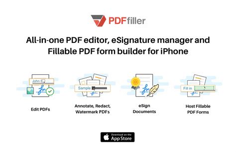 Pdffiller Makes It Easy To Quickly Edit And Share Pdfs From Your Iphone