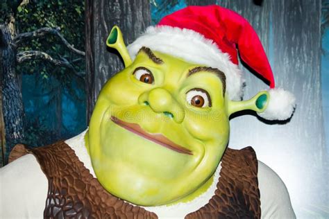 Shrek Se Préparant à Noël Photo Stock éditorial Illustration Du